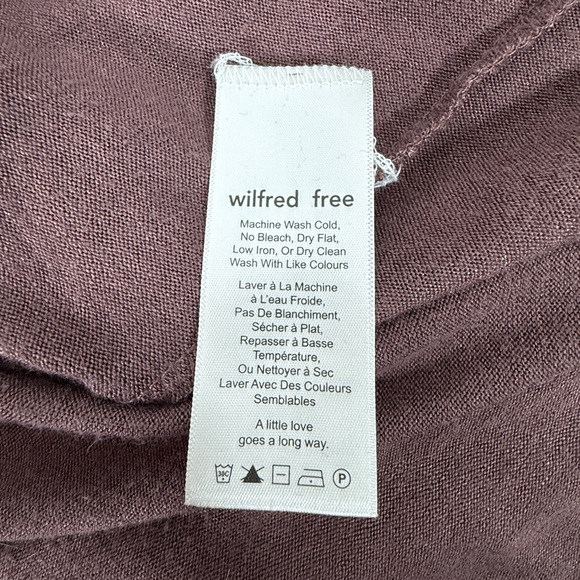 Wilfred Free Chocolate Knit Top - Picture 8 of 9